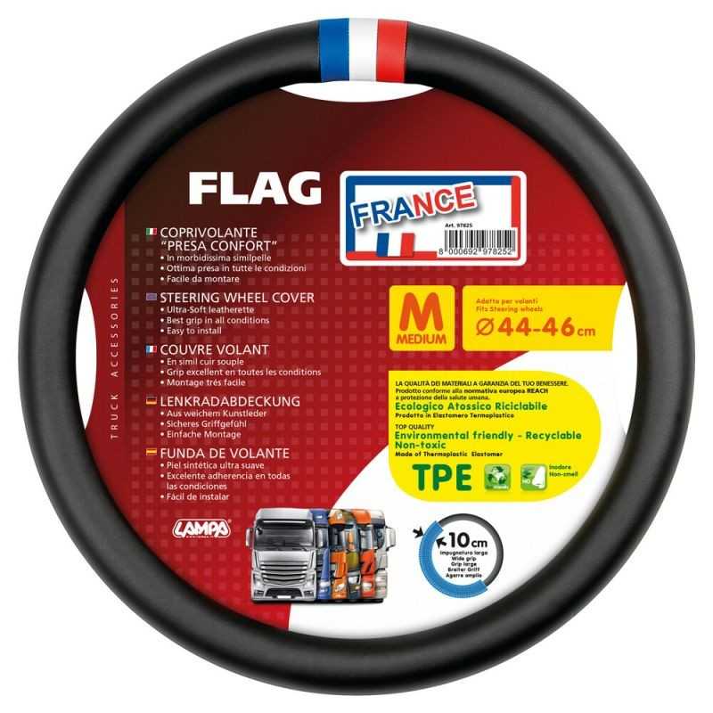 LAMPA Funda para volante bandera de Francia M LAM97825