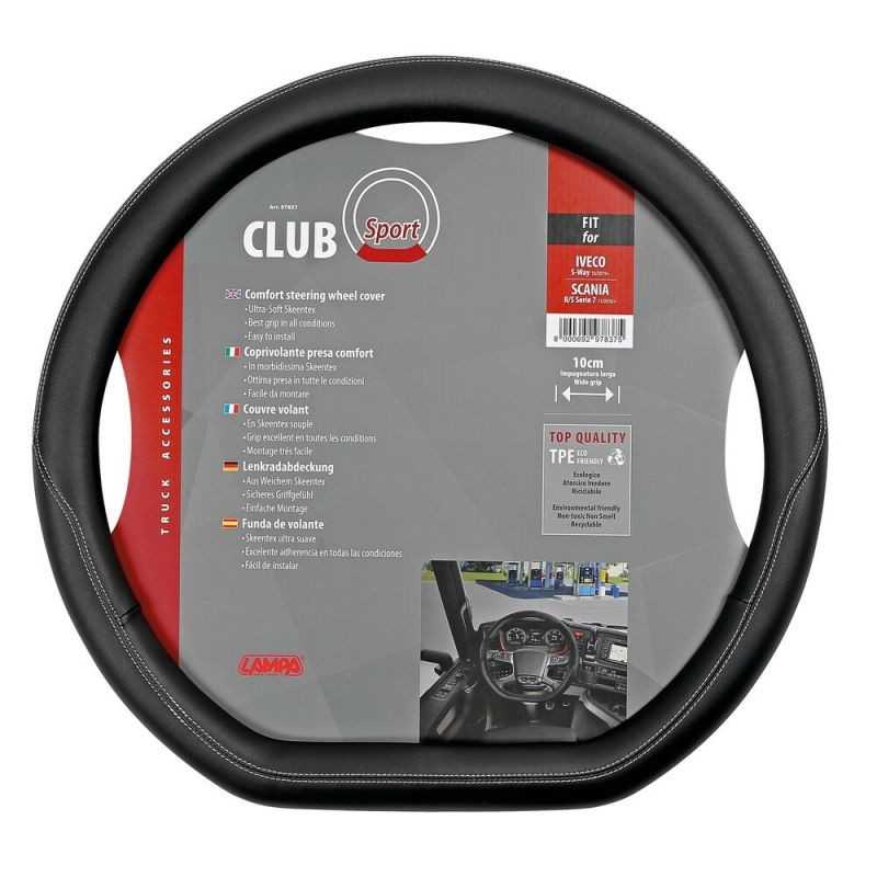 LAMPA steering wheel cover CLUB SPORT LAM97837