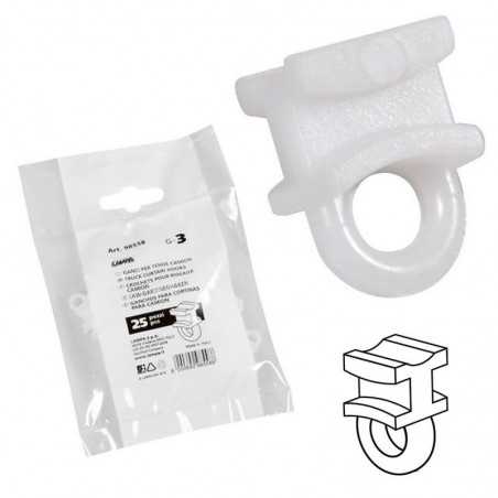 LAMPA Bolsa 25 Ganchos de Cortina para Camión G3 - Fácil Instalación y Durabilidad LAM98558