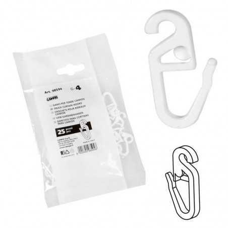 LAMPA Bag of 25 truck curtain hooks G4 LAM98594
