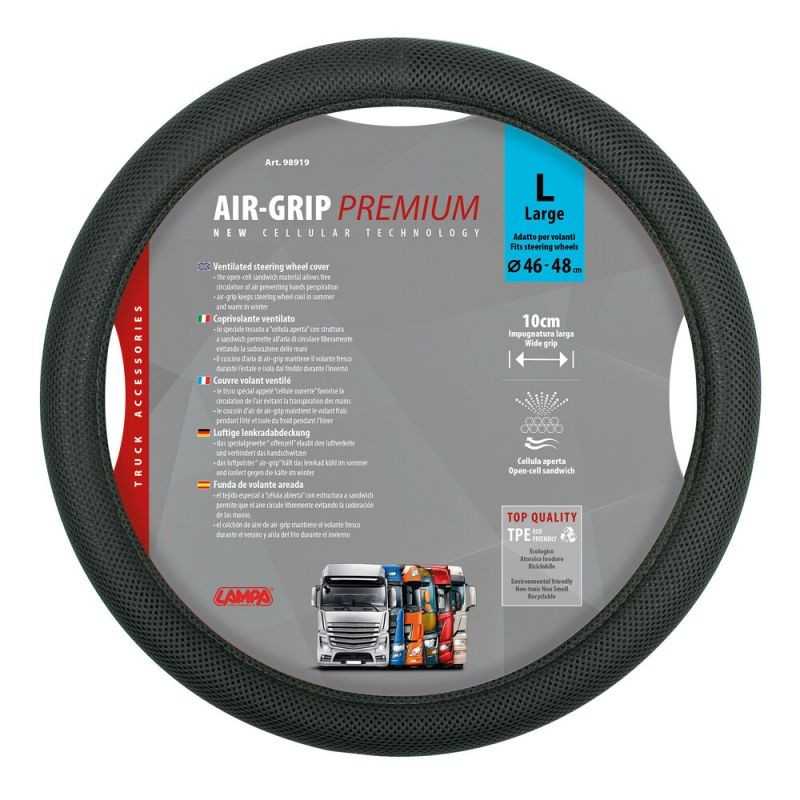 LAMPA Funda para volante AIR GRIP PREMIUM LAM98918VAR