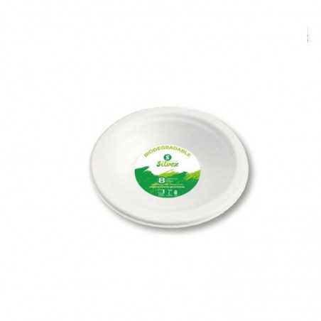 SILVEX Set 8 biodegradable cardboard bowls 360CC 07209