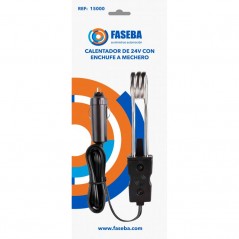 FASEBA heater with cigarette lighter plug 24V 15000