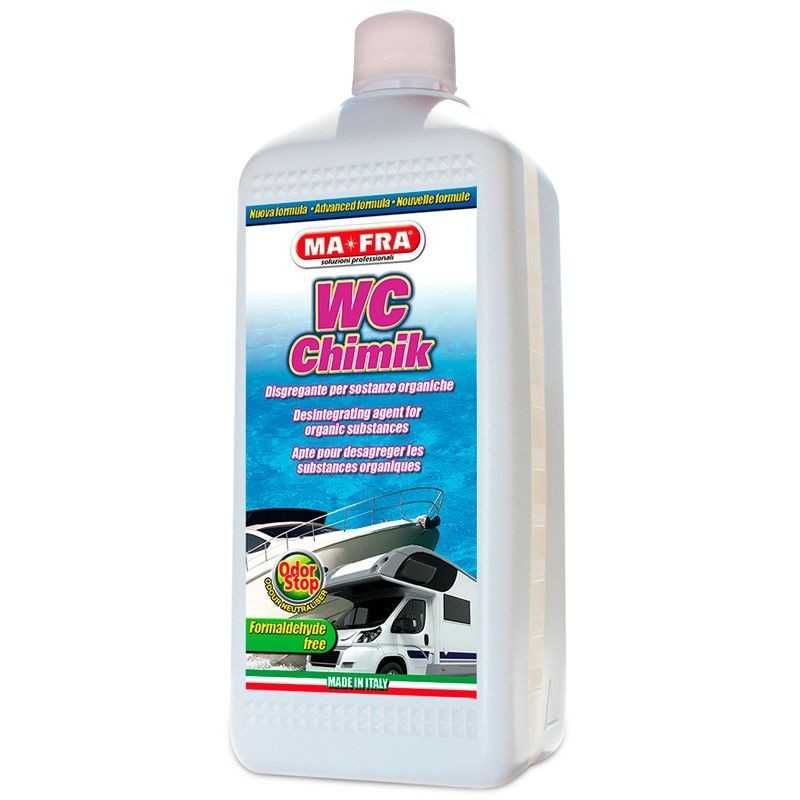 MAFRA Desintegrante sustancias orgánicas para váter remolques WC CHIMIK 1L 18212