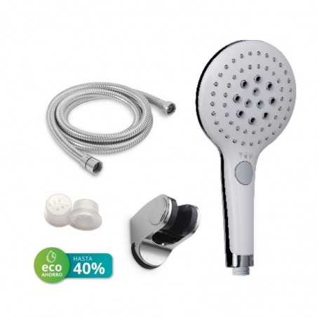 FASEBA Kit alcachofa de ducha ECO AHORRO 129 MM 3 400016