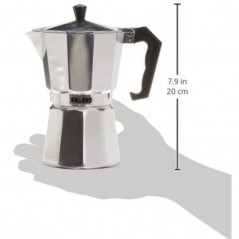 FASEBA Aluminum coffee maker 6 cups lighter charge EXPRESS IBILI 600 ML 400078