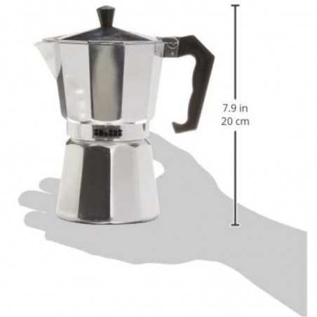 IBILI Cafetera aluminio 6 tazas carga al mechero EXPRESS 600 ML 400078