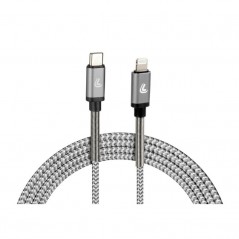 LAMPA Mobile phone charging cable USB TYPE C - IPHONE 100 CM LAM38710