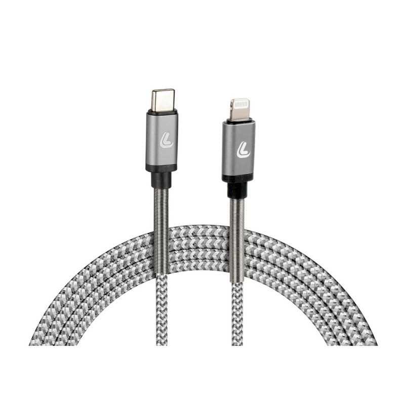 LAMPA Mobile phone charging cable USB TYPE C - IPHONE 100 CM LAM38710
