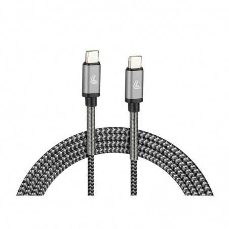 LAMPA Cable de carga teléfono móvil USB TYPE C/ C 100 CM LAM38713