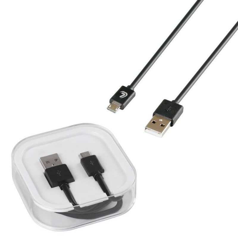 LAMPA Cable de carga teléfono móvil USB /MICRO ESSENTIAL 100 CM LAM38806