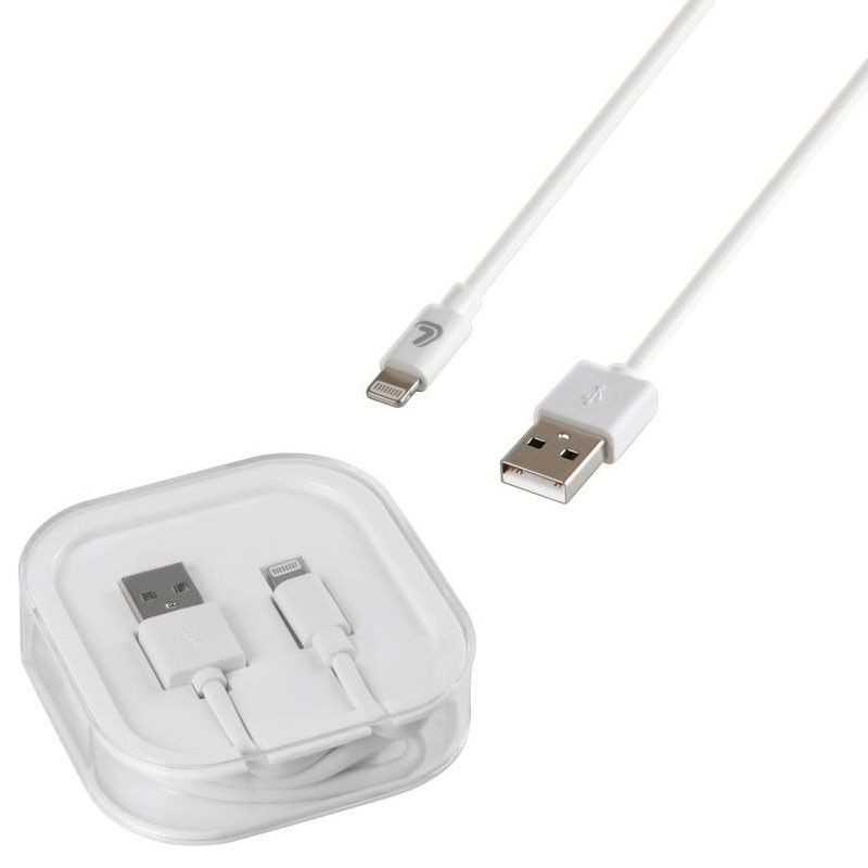 LAMPA Mobile phone charging cable USB/APPLE 8 PINS ESSENTIAL 100 CM LAM38807