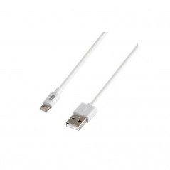 LAMPA Mobile phone charging cable USB/APPLE 8 PINS ESSENTIAL 100 CM LAM38807