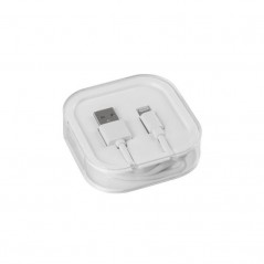 LAMPA Mobile phone charging cable USB/APPLE 8 PINS ESSENTIAL 100 CM LAM38807