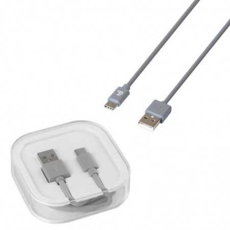 LAMPA Cable de carga teléfono móvil USB TYPE C ESSENTIAL 100 CM LAM38808