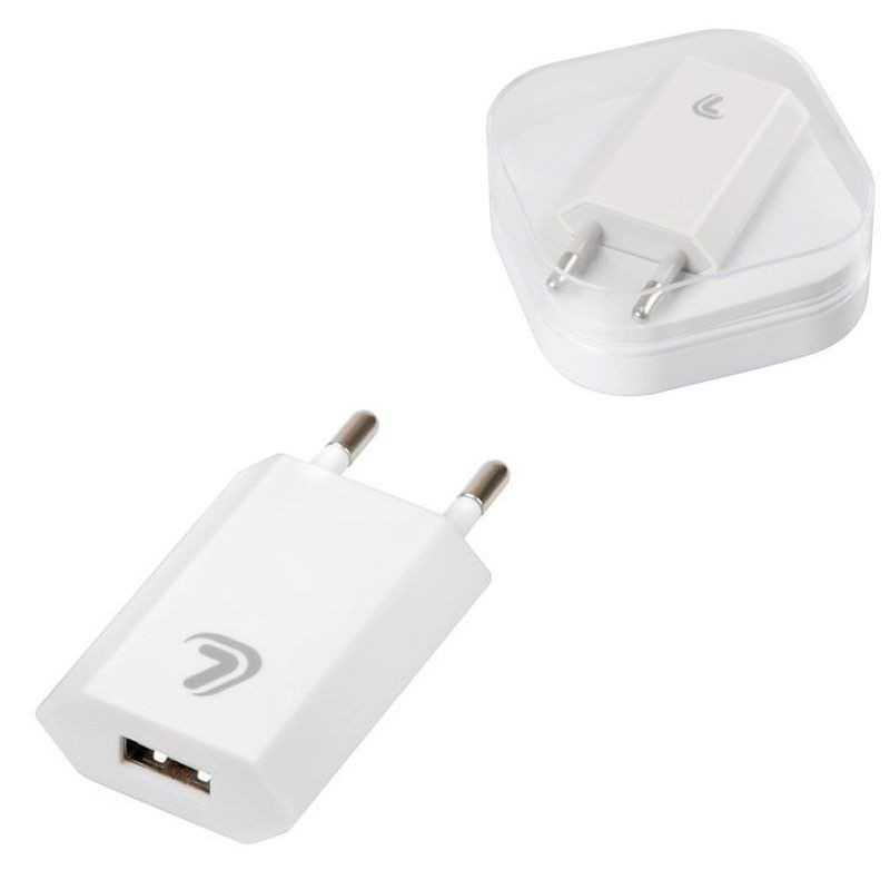 LAMPA plug charger one port USB ESSENTIAL 1000 MA 100/230 V LAM38810