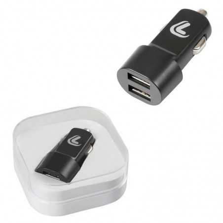 LAMPA Cigarette lighter charger with 2 ports USB ESSENTIAL 2100 MA 12/24 V LAM38811