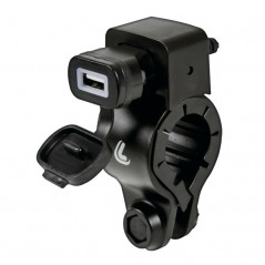LAMPA Cigar lighter charger fixing to motorcycle handlebars USB 12/24V 3000MA LAM38832