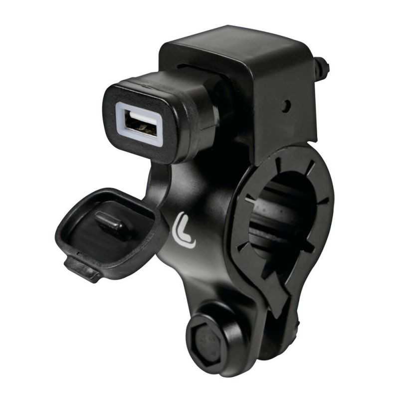 LAMPA Cigar lighter charger fixing to motorcycle handlebars USB 12/24V 3000MA LAM38832