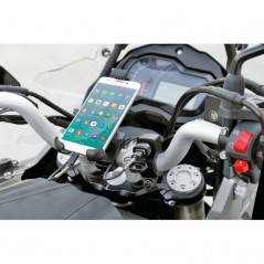 LAMPA Cargador de mechero fijación al manillar para moto USB 12/24V 3000MA LAM38832