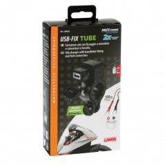 LAMPA Cargador de mechero fijación al manillar para moto USB 12/24V 3000MA LAM38832