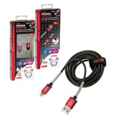 LAMPA Universal mobile phone charging cable USB / MICRO USB/APPLE 8 PINS 200 CM LAM38841
