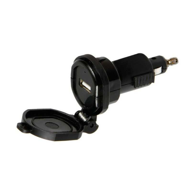 LAMPA Fast charging cigarette lighter charger for mobile phone DIN USB 12/32V 2400MA LAM38880