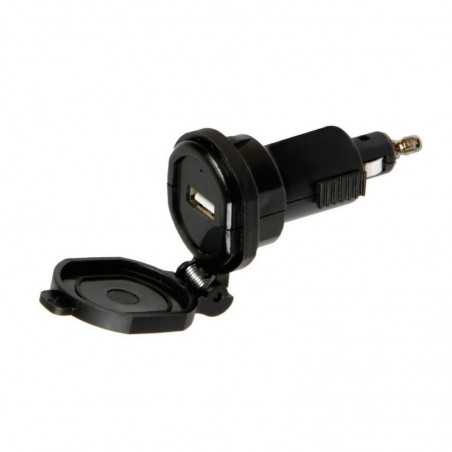 LAMPA Cargador de mechero carga rápida para teléfono móvil DIN USB 12/32V 2400MA LAM38880