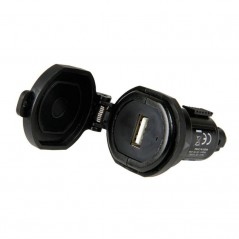 LAMPA Fast charging cigarette lighter charger for mobile phone DIN USB 12/32V 2400MA LAM38880