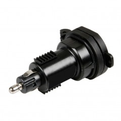 LAMPA Fast charging cigarette lighter charger for mobile phone DIN USB 12/32V 2400MA LAM38880