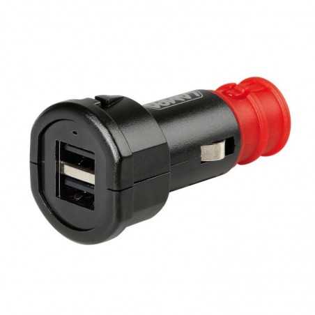 LAMPA Cargador de móvil universal al mechero carga rápida 2 USB 12/32V 2700MA LAM38881