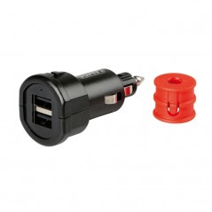 LAMPA Universal mobile charger to cigarette lighter quick charge 2 USB 12/32V 2700MA LAM38881
