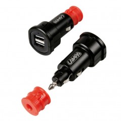LAMPA Universal mobile charger to cigarette lighter quick charge 2 USB 12/32V 2700MA LAM38881