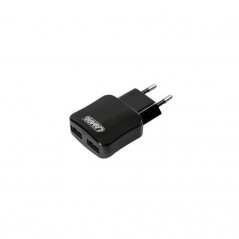 LAMPA Double cigarette lighter charger for mobile phone USB 230V 2100 MA LAM38949