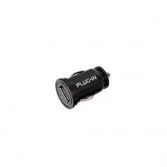 LAMPA Cigarette lighter plug 1 port indicator light USB LED PLUG-IN 1000MA 12/24V LAM39019