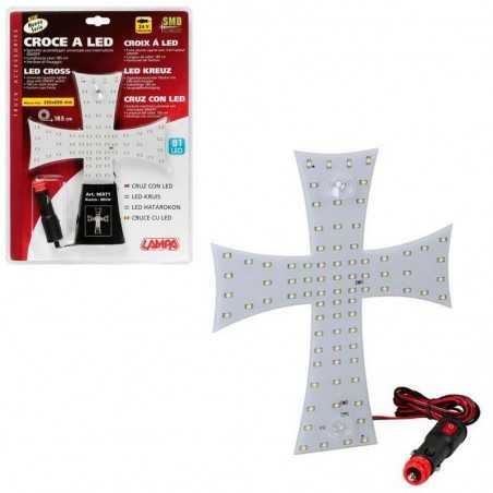 LAMPA Cruz luminosa con cable 24V 81 LED 200X250 MM 200 CM LAM96973VAR