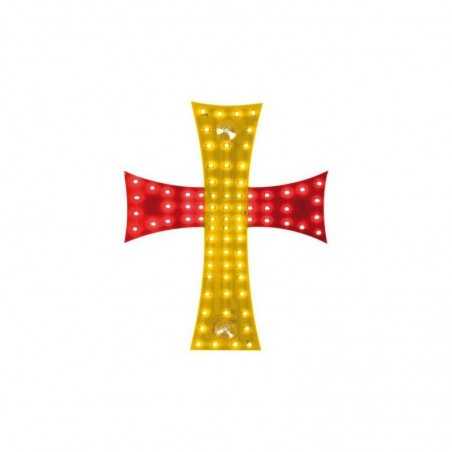 LAMPA Spain cross with cable 24V 81 LED 200X250 MM 185 CM LAM96976