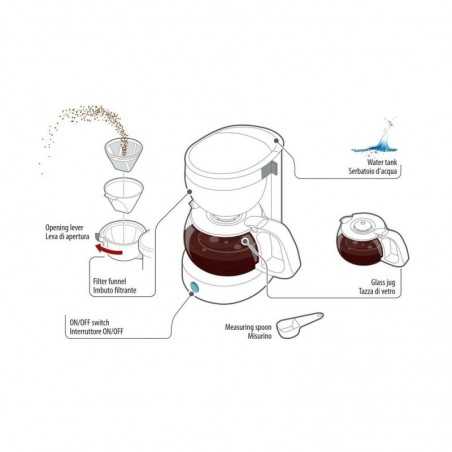 LAMPA Coffee maker charges the lighter LIBERICA 24V 300W LAM97132