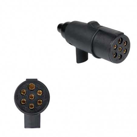 LAMPA Conector enchufe remolque 7 polos 24N 24V LAM97153