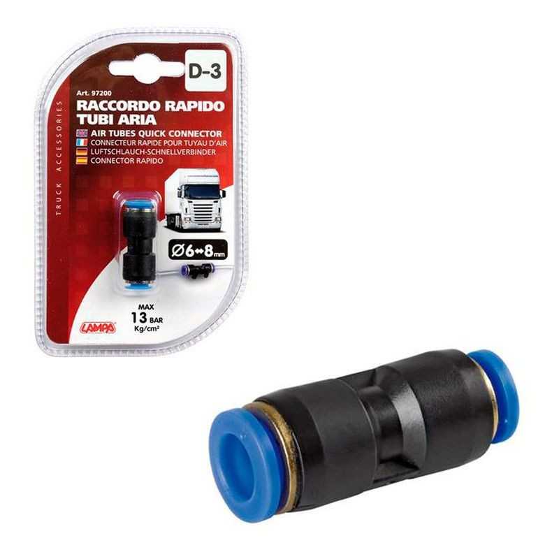 LAMPA Conector aire para camión D-3 6-8 MM LAM97200