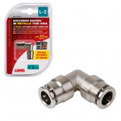 LAMPA Conector metálico aire para camión L-2 8 MM LAM97211