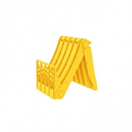 LAMPA Approved thermoplastic chock for folding wheels LAM97864