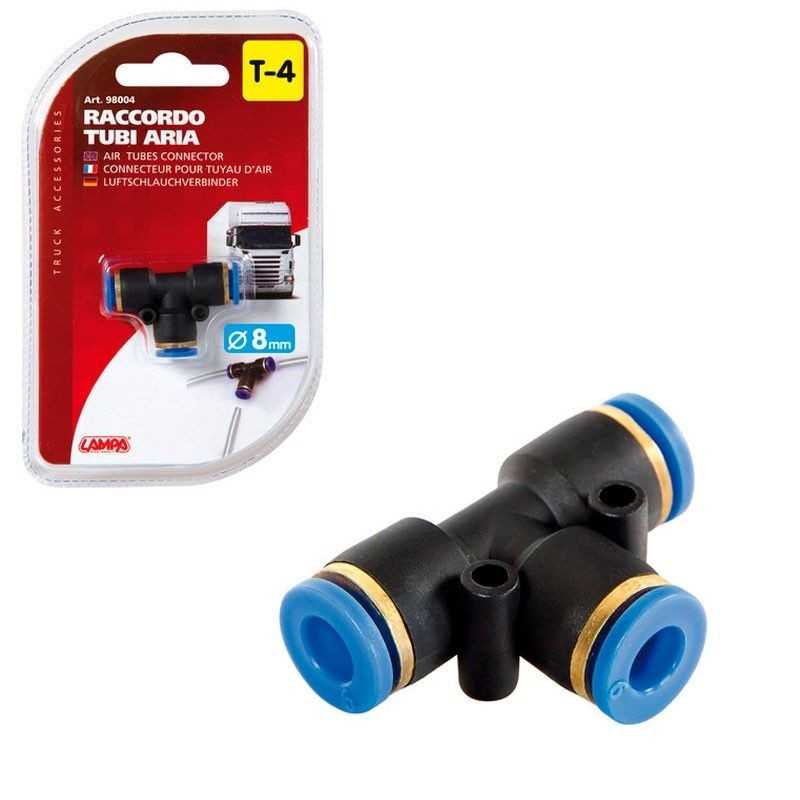 LAMPA Conector aire para camión T-4 8 MM LAM98004