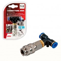LAMPA Conector rapido aire T-5 8 MM LAM98006