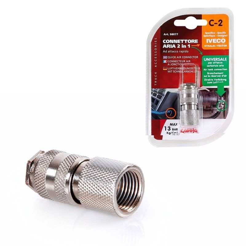 LAMPA Conector aire rápido para camión LAM98077