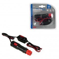 LAMPA Cigarette lighter switch external fuse 10A 1 M 12/24V LAM98090
