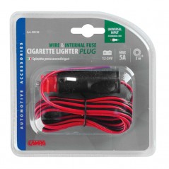 LAMPA Universal cigarette lighter plug 2 M 5A 12/24V LAM98130