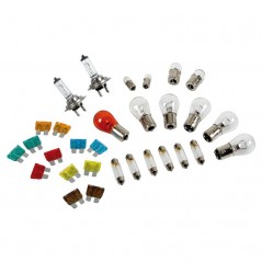 LAMPA Estuche 18 lámparas + 12 fusibles para coche H7 24V LAM98267