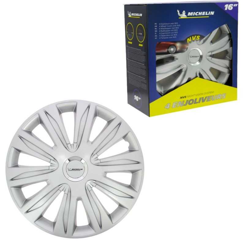MICHELIN Kit 4 tapacubos 16NVS42 10218