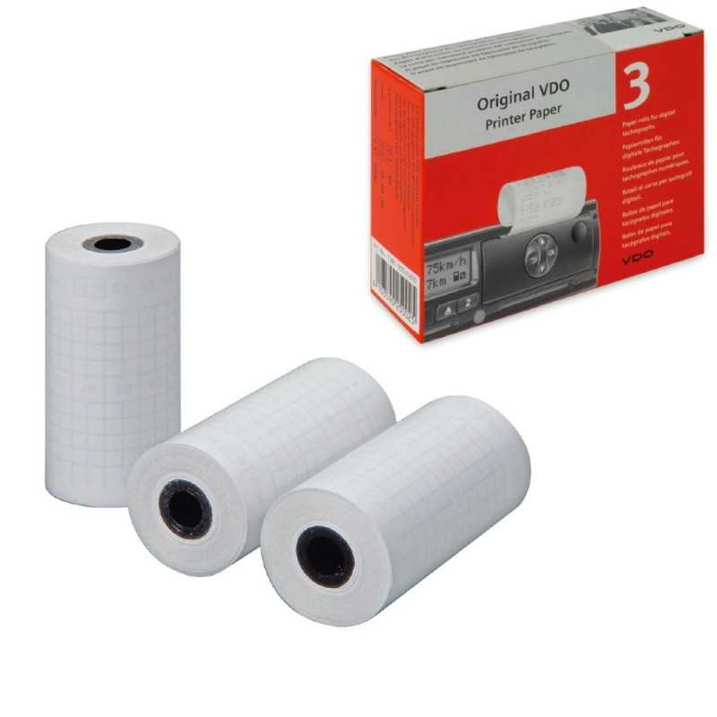 FASEBA Kit 3 paper rolls for digital tachograph 15050